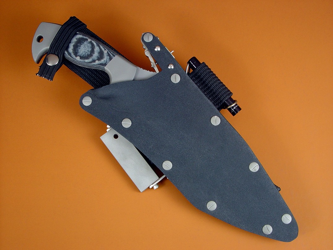  Fine Handmade Tactical, Combat, Survival, Rescue Knife by Jay Fisher
