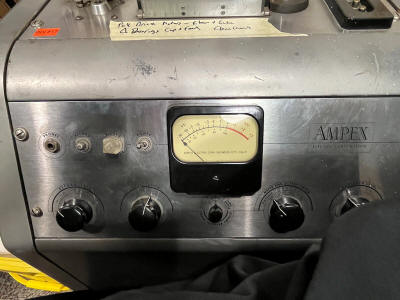 Ampex amplifier