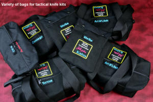 Tactical Counterterrorism knife kit bags