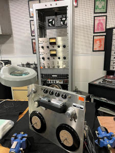 Ampex Model 351 removed from rack
