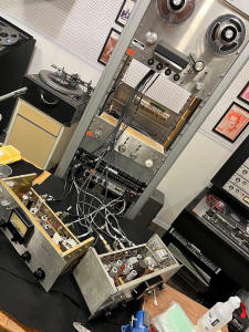 Ampex amplifier testing