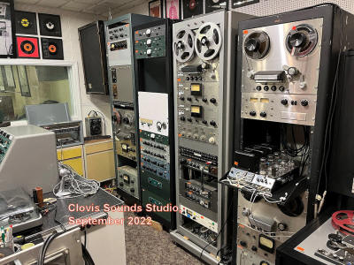 Clovis Sounds Studio, September 2022