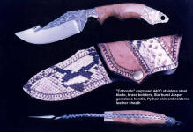 Example of gut hook style blade