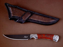 "Wasat" obverse side view, reflective (to detail grind line and bolster engraving)