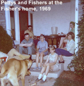 The Pettys and the Fishers at the Fisher's Home