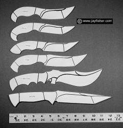 bushcraft knife patterns