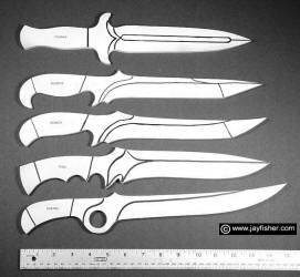 bushcraft knife patterns