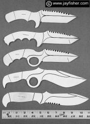 Couinterterrorism knives, law enforcement knives, tactical, military, combat knives