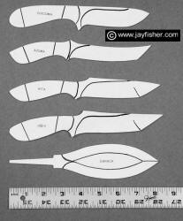Working knives, collector's knives, daggers, leaf bladed