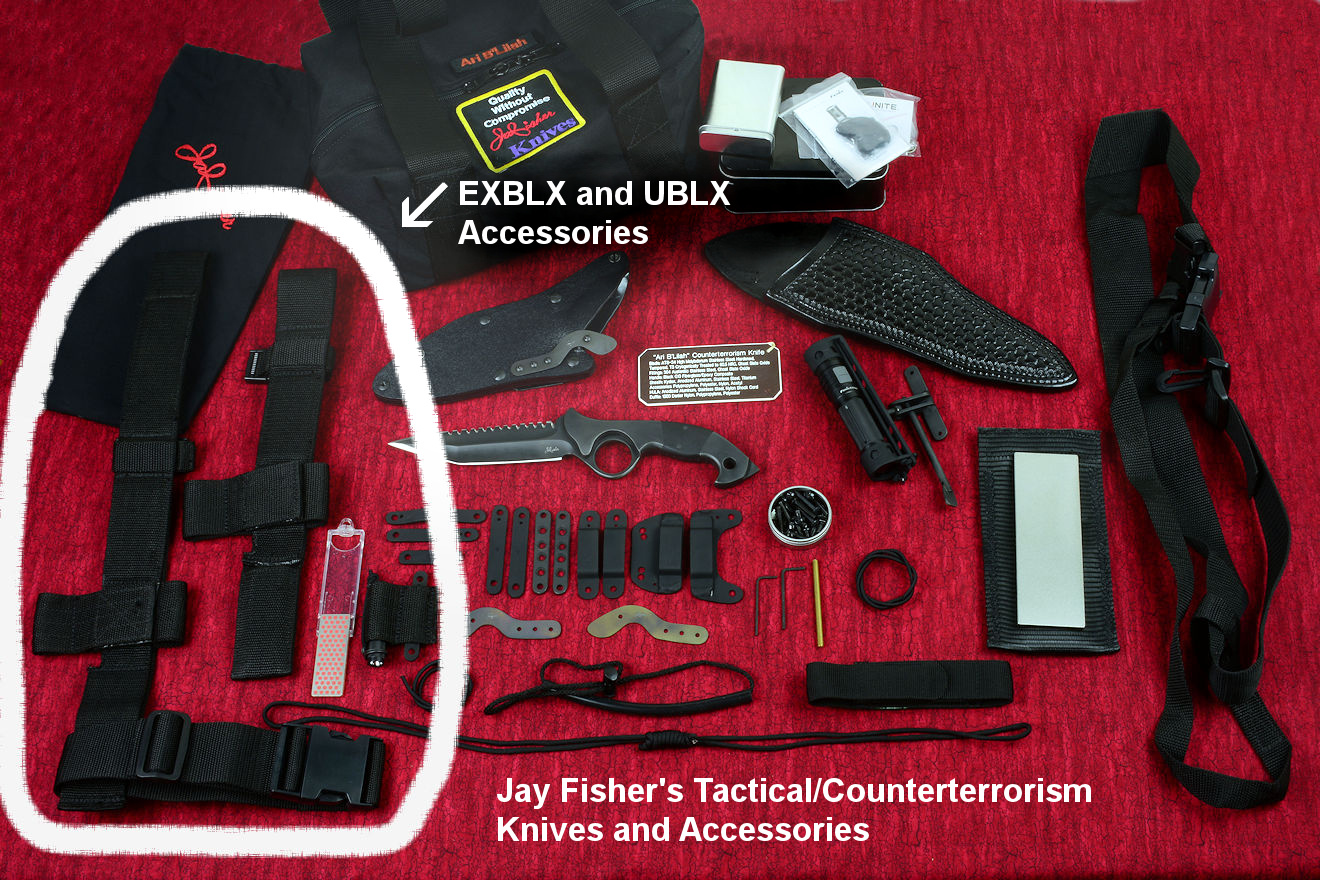 Tactical, Combat, Survival Knife Sheath Accessories by Jay Fisher