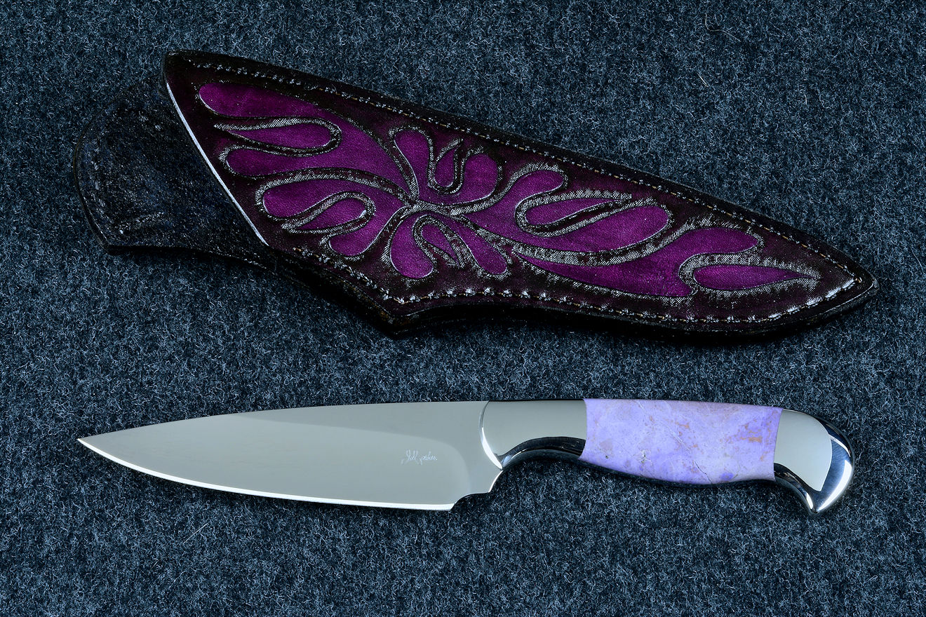 Fine Gemstone Knife Handles by Jay Fisher