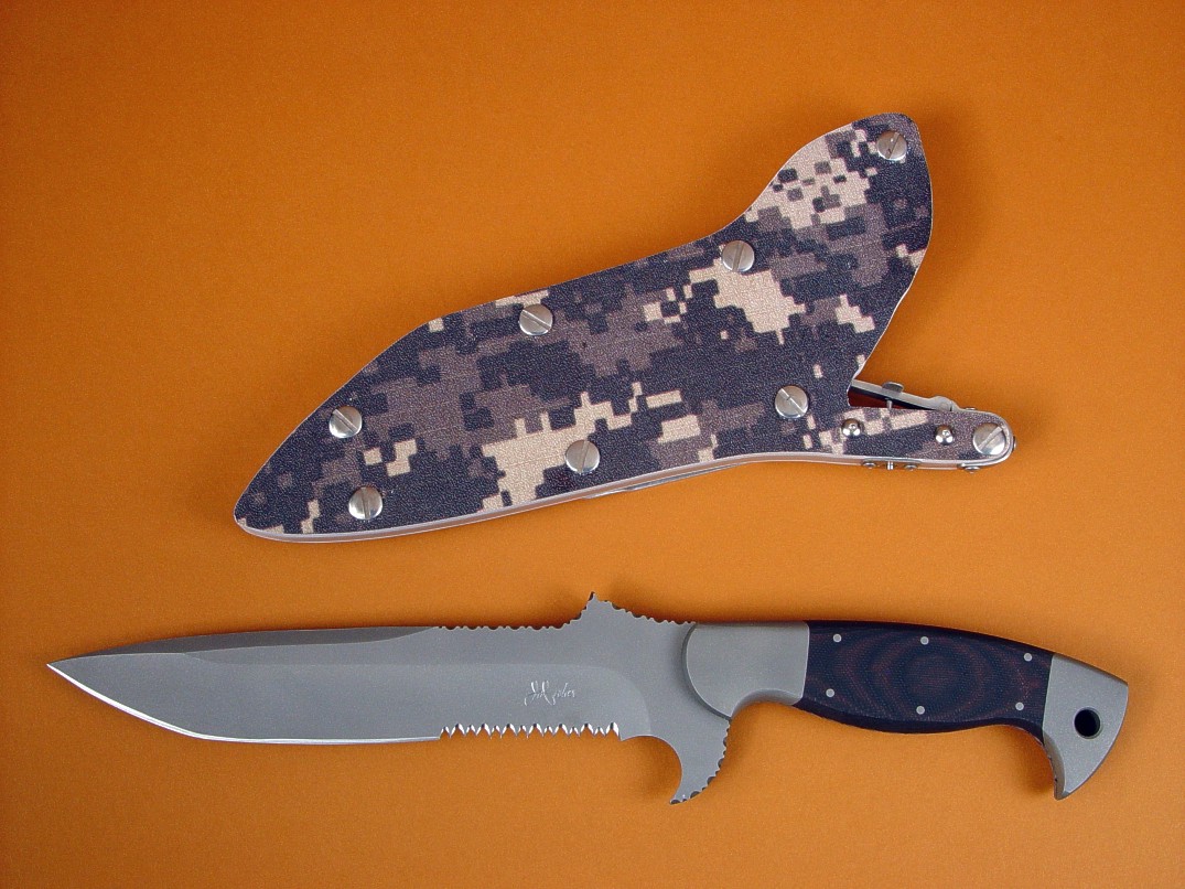 custom combat survival knife