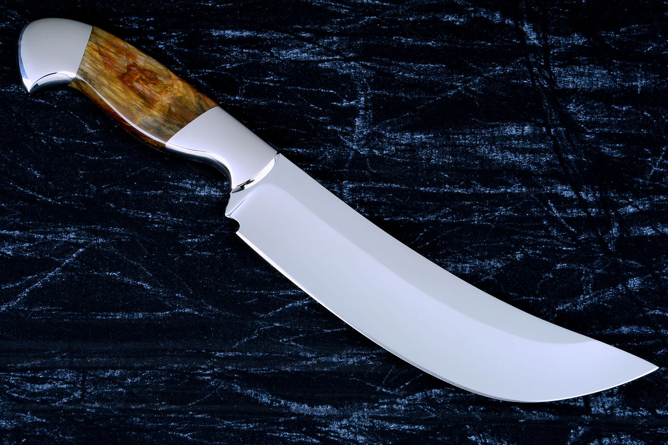 Spartan Knife Block- Complete Damascus Style Knife Set for Men- 5 Chef  Knives, Knife Sharpener & Bamboo Spartan Knife Holder. Funny Stabbed Man  Knife