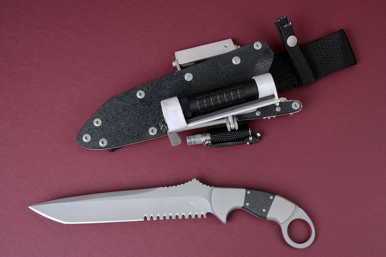 custom combat survival knife