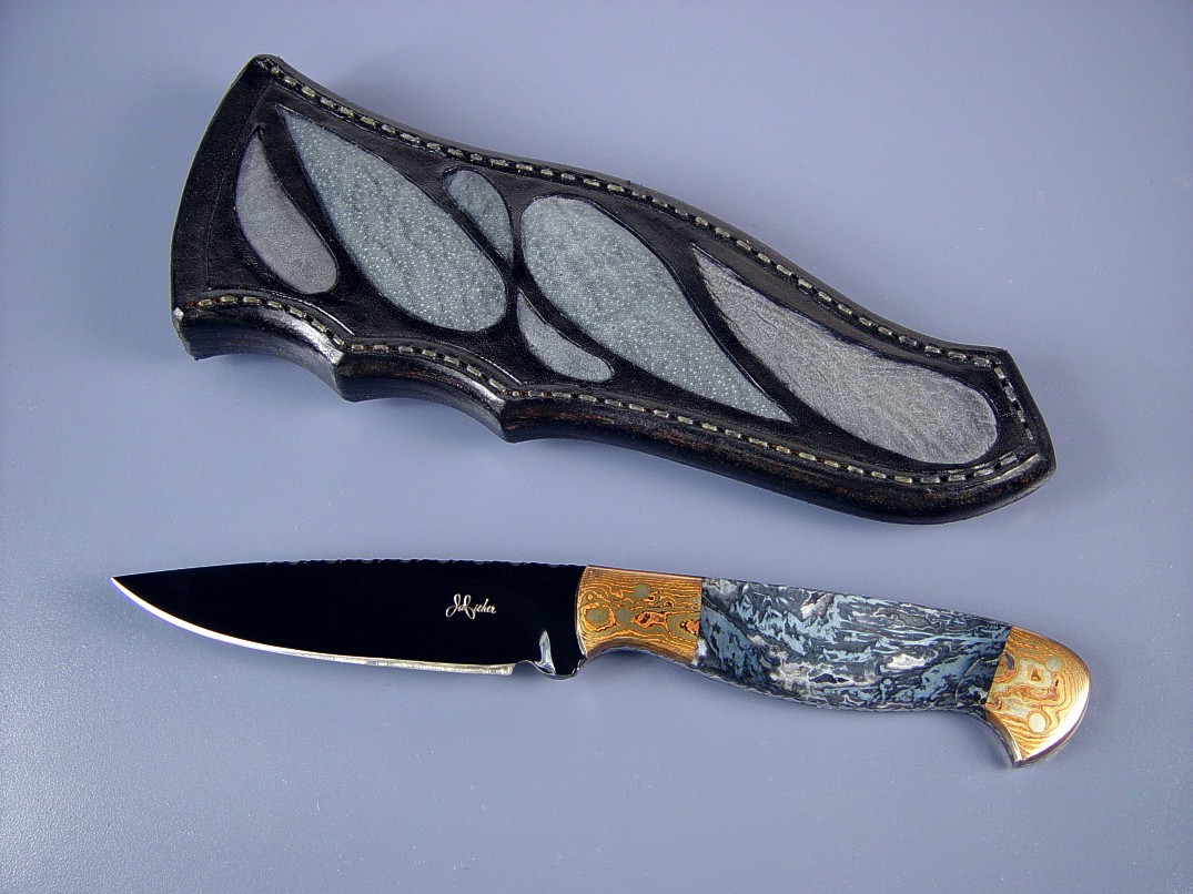 Fine Gemstone Knife Handles by Jay Fisher