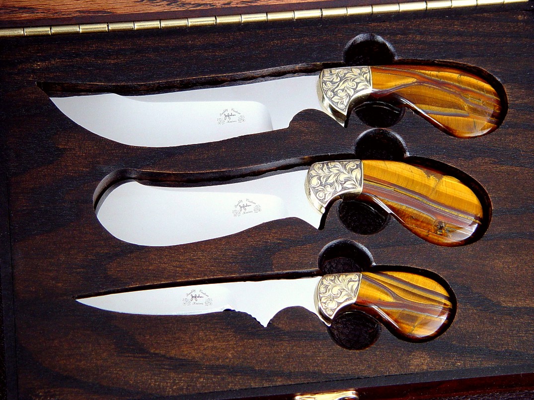 Kitchen Knives - Dragon's Breath Forge - Custom Blacksmith - Knives & Swords