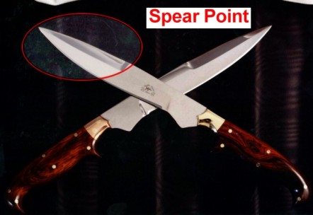 Spearpoint 'Gothic' Pocket Knife