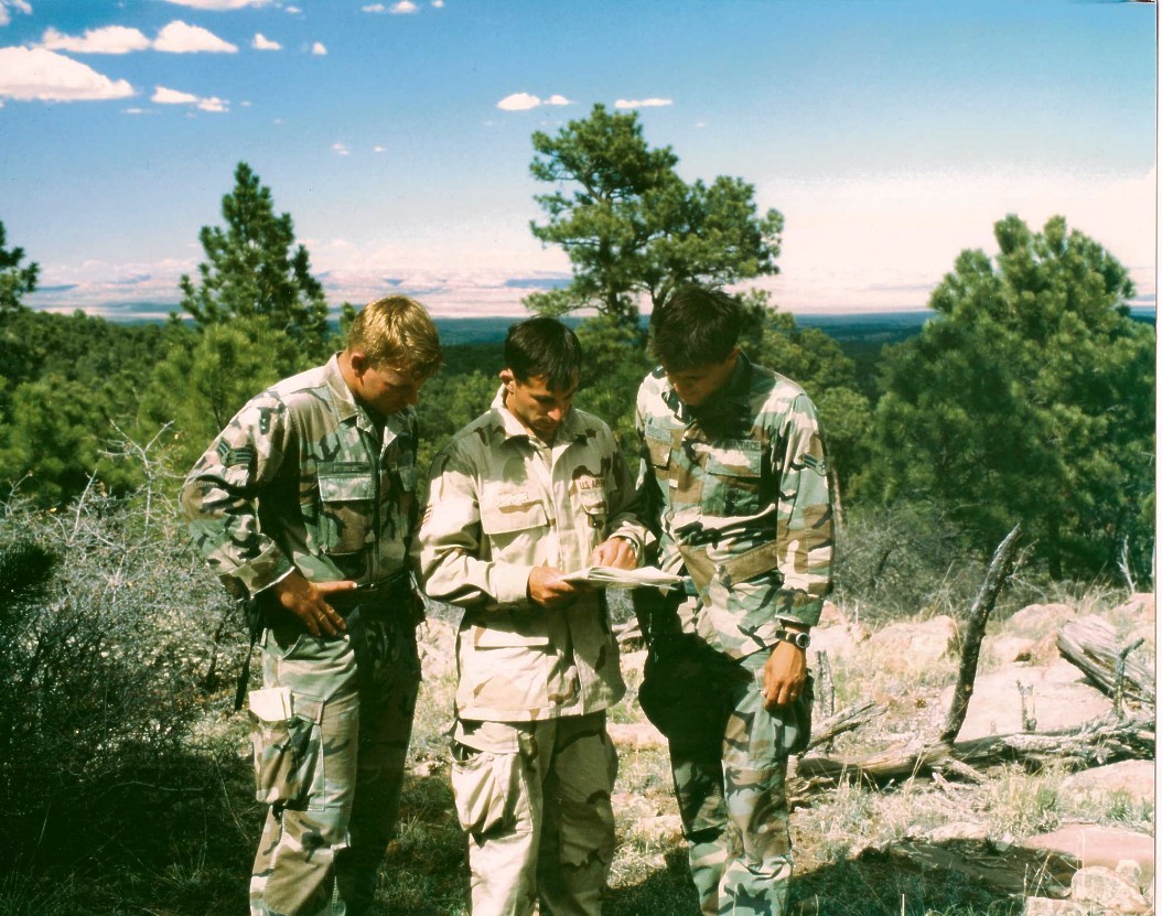 United States Air Force Pararescue Training: Wilderness Navigation. Photo by Jay Fisher