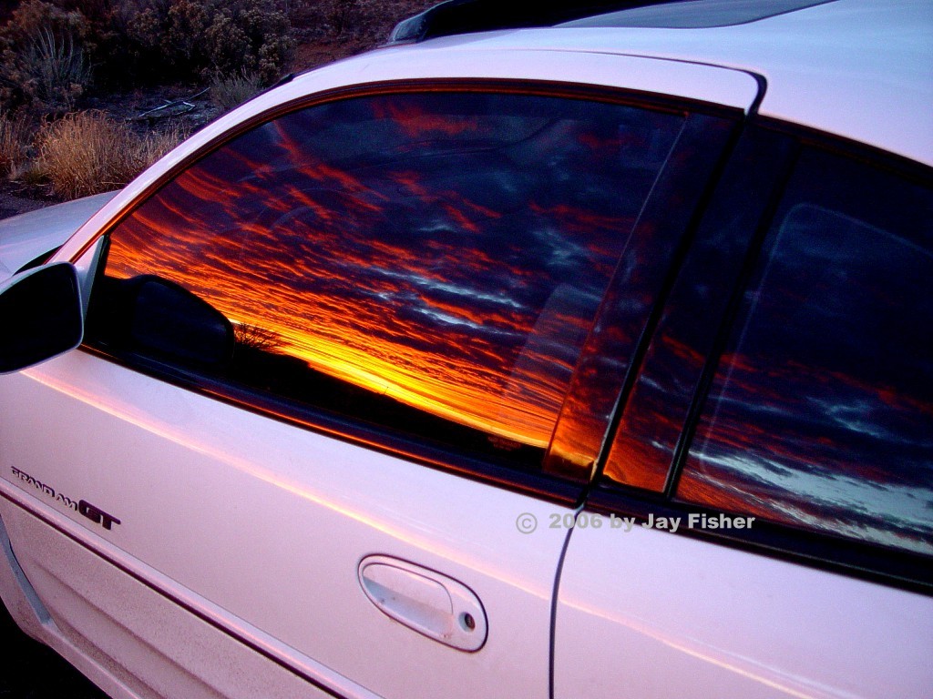 "Pontiac Sunset, New Mexico: 2006"