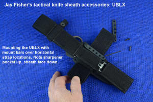 Tactical knives, tactical knife accessories belt loop extender