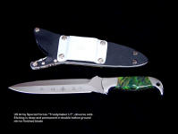 US Army Special Forces "Treatymaker LT" in etched high molybdenum stainless steel blade