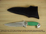 Completed "Cygnus-Horrocks" fine custom handmade knife