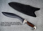 Phlegra: completed custom khukri, combat grade